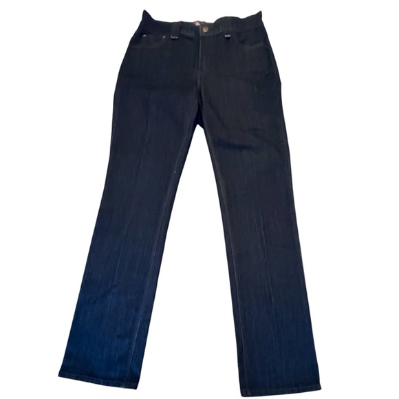 NYDJ Denim - NWOT NYDJ Slim Straight Leg Dark Wash Women’s Denim Jeans Size 6 MSRP $129